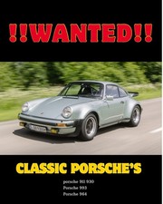 PORSCHE**WANTED**WE WANT YOUR